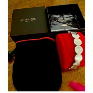 John Hardy sterling silver dot unisex bracelet